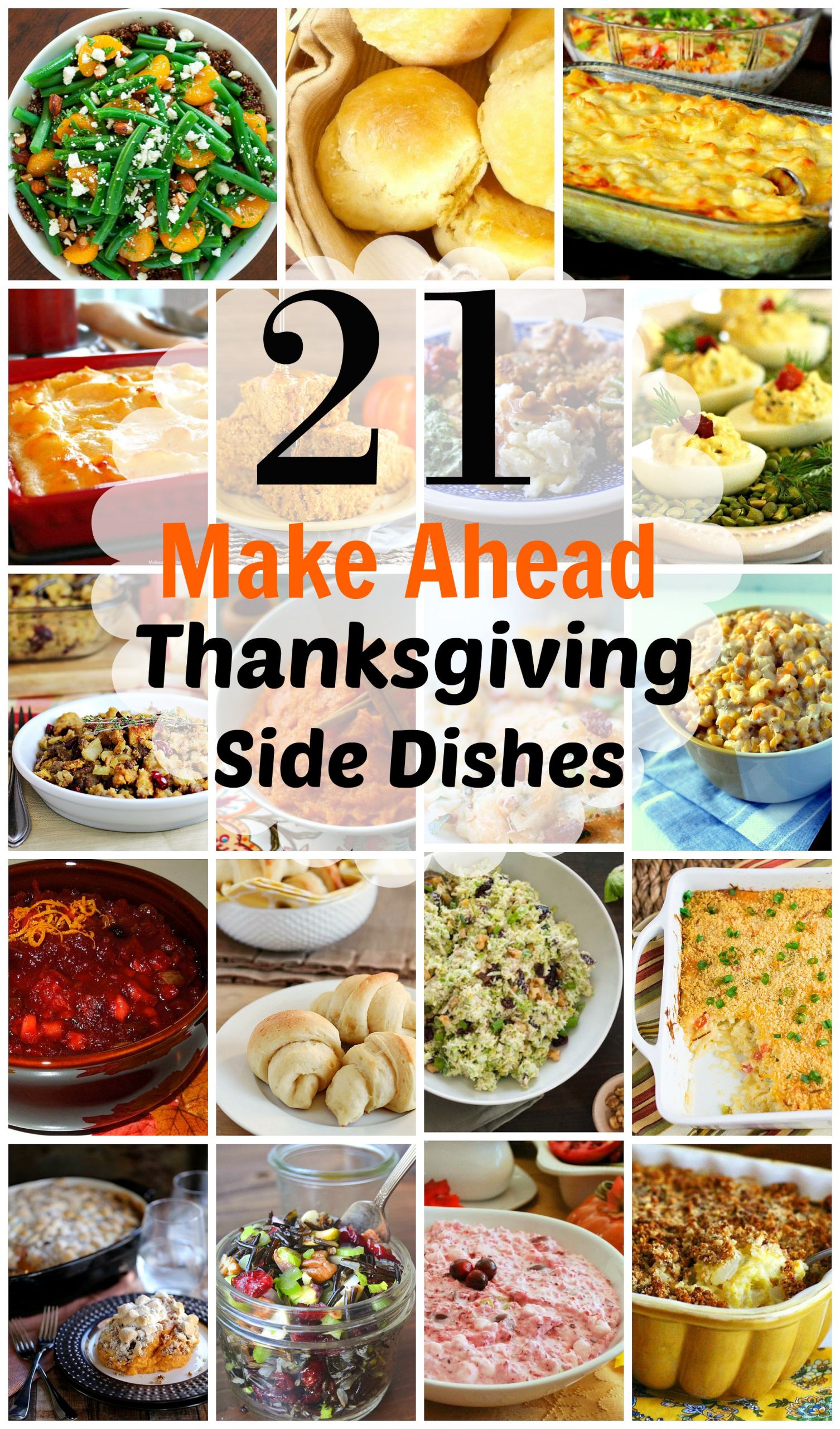 Thanksgiving Vegetables Make Ahead
 21 Spectacular Make Ahead Thanksgiving Side Dishes