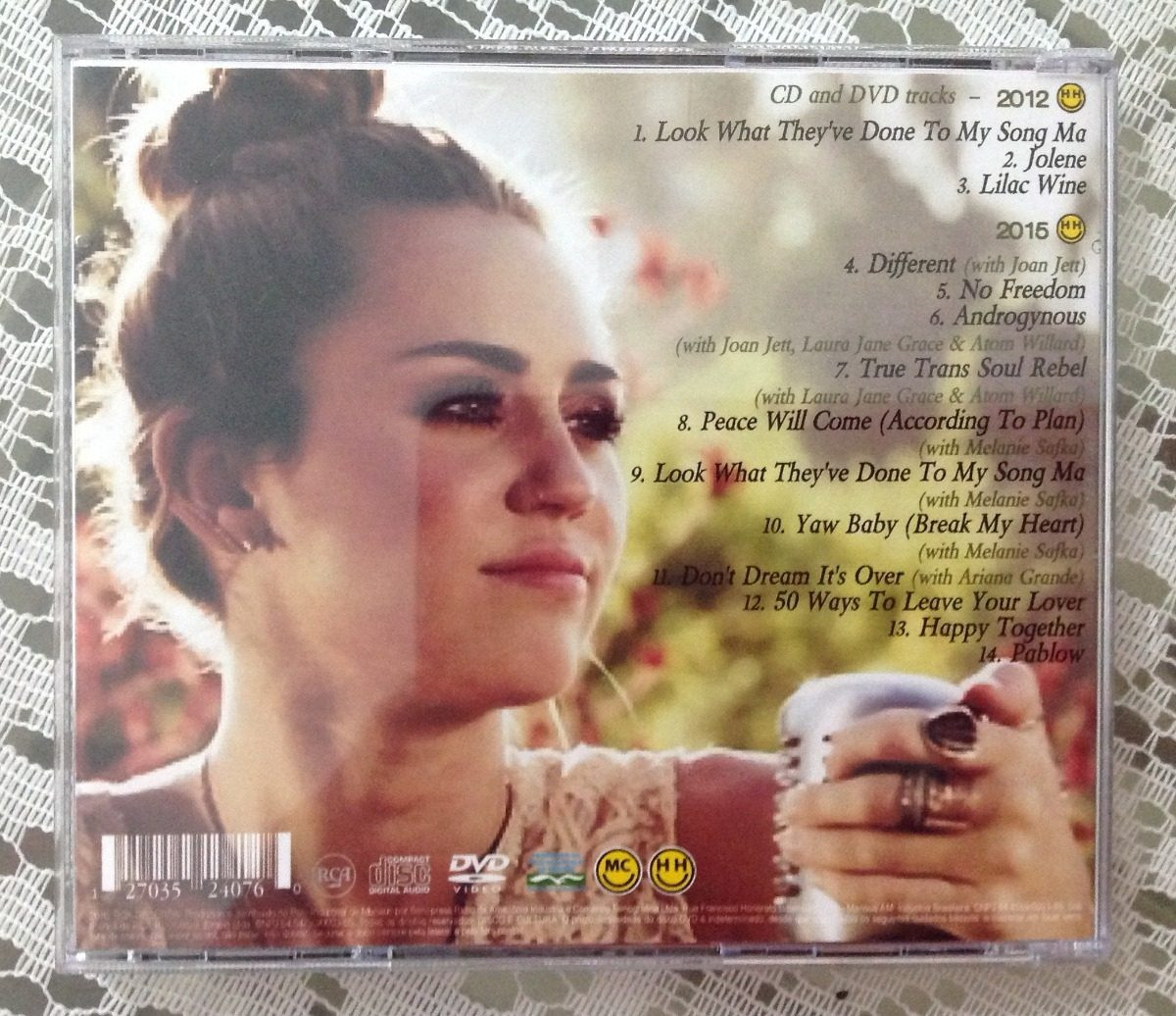 The Backyard Sessions
 Miley Cyrus The Backyard Sessions 2012 2015 Cd Dvd