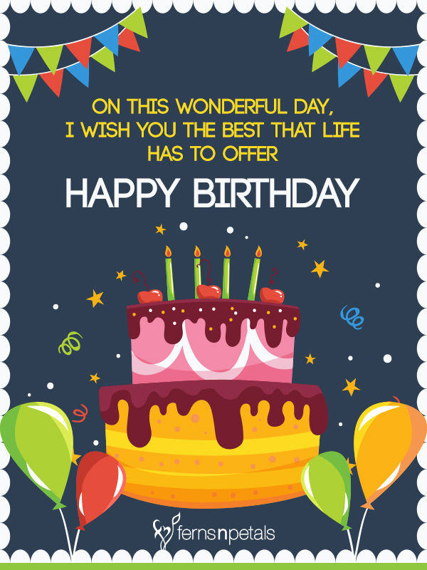 The Best Birthday Wishes
 30 Best Happy Birthday Wishes Quotes & Messages Ferns