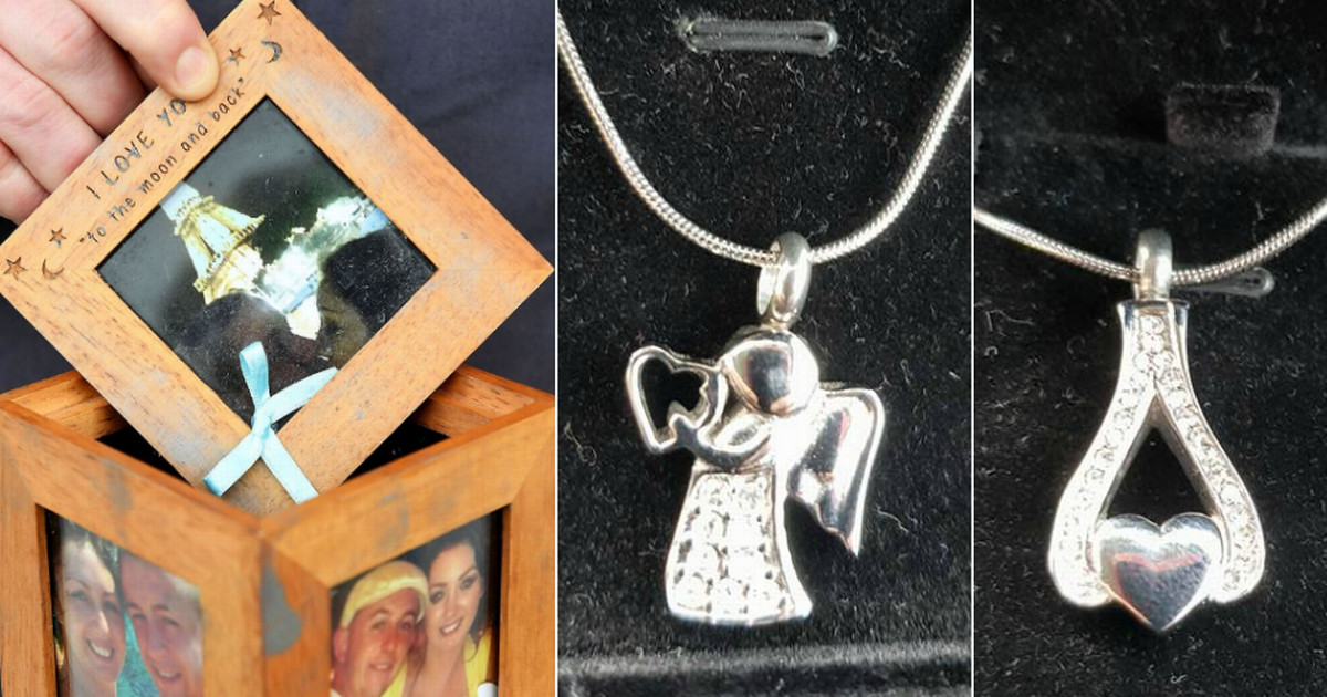 The Gift Whose Baby
 Parents whose baby s ashes were stolen given special t