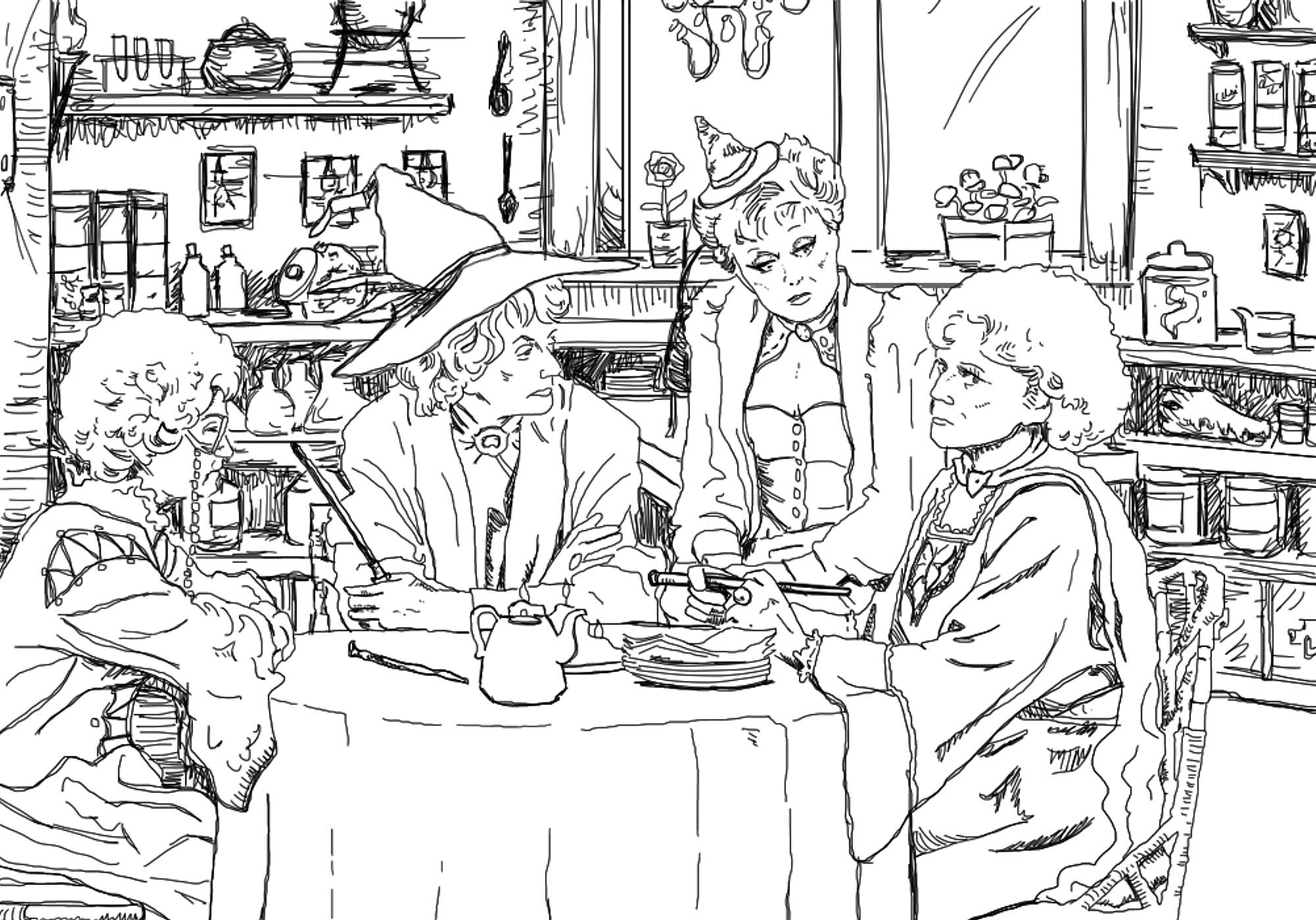 The Golden Girls Coloring Book
 Posts about golden girls on Sneer Campaign