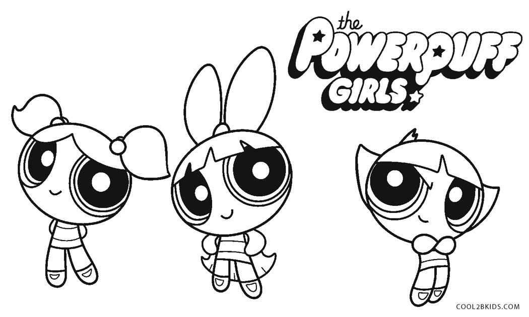 The Powerpuff Girls Coloring Book
 Free Printable Powerpuff Girls Coloring Pages