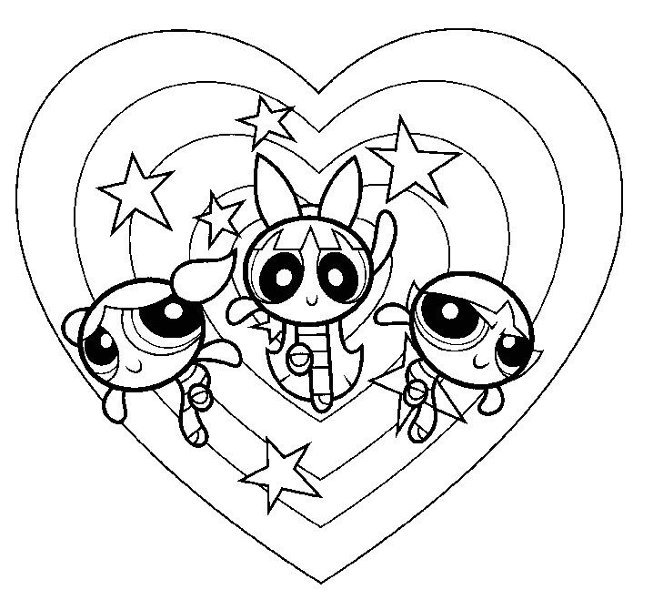 The Powerpuff Girls Coloring Book
 the powerpuff girls coloring pages Free Free Coloring