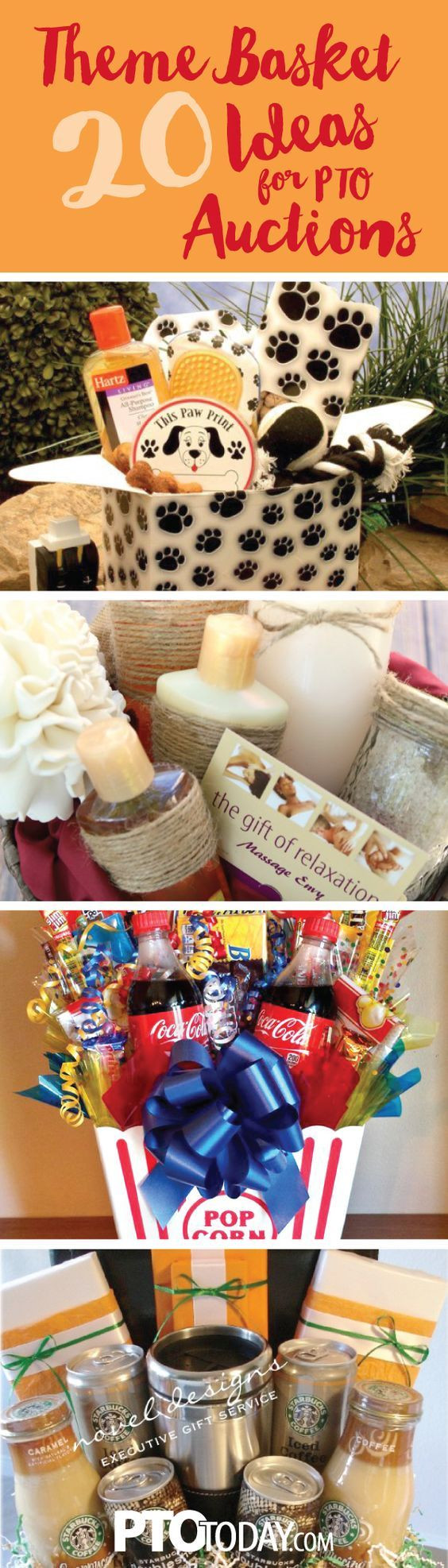 Themed Gift Basket Ideas For Auctions
 20 Ideas for Theme Baskets for PTOs and PTAs