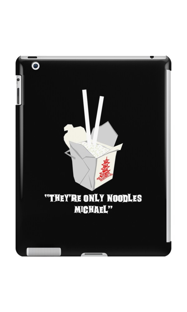 They'Re Only Noodles Michael
 "They re ly Noodles Michael" iPad Cases & Skins by McPod
