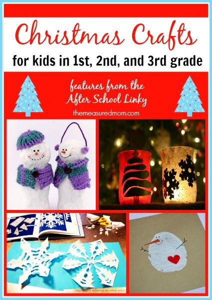 Third Grade Christmas Party Ideas
 Christmas crafts for first second and third graders