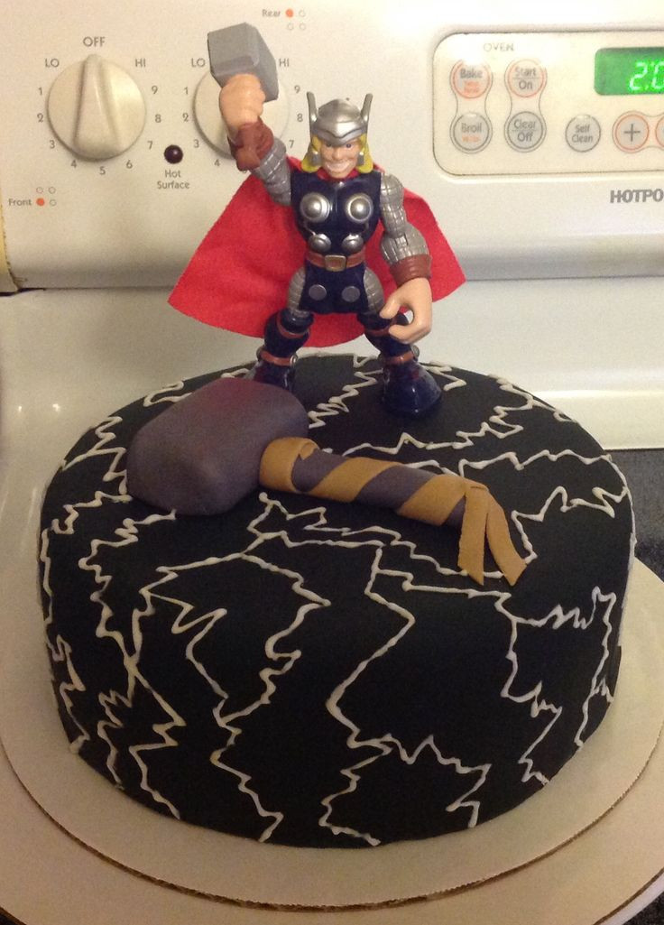 Thor Birthday Cake
 The 25 best Thor cake ideas on Pinterest