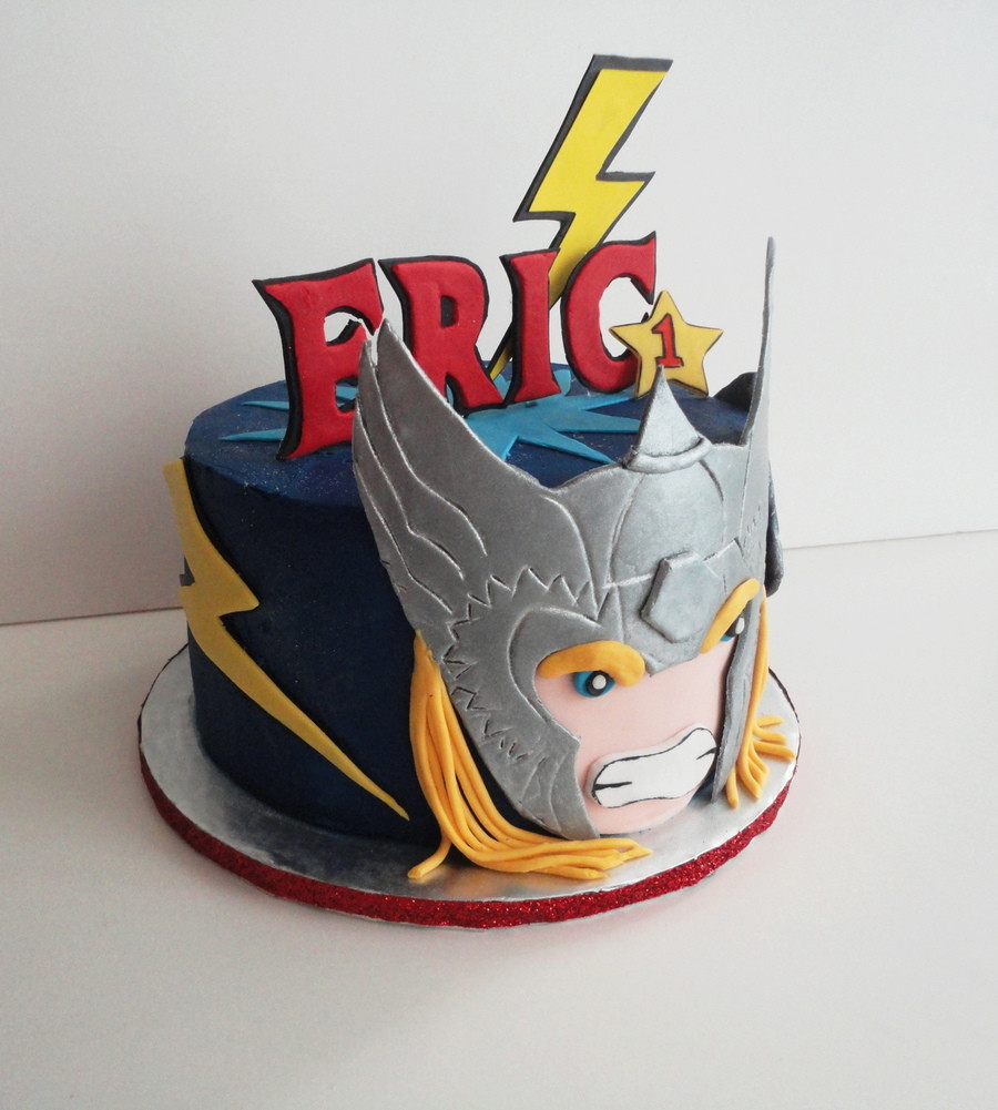 Thor Birthday Cake
 Thor Avenger Cake CakeCentral