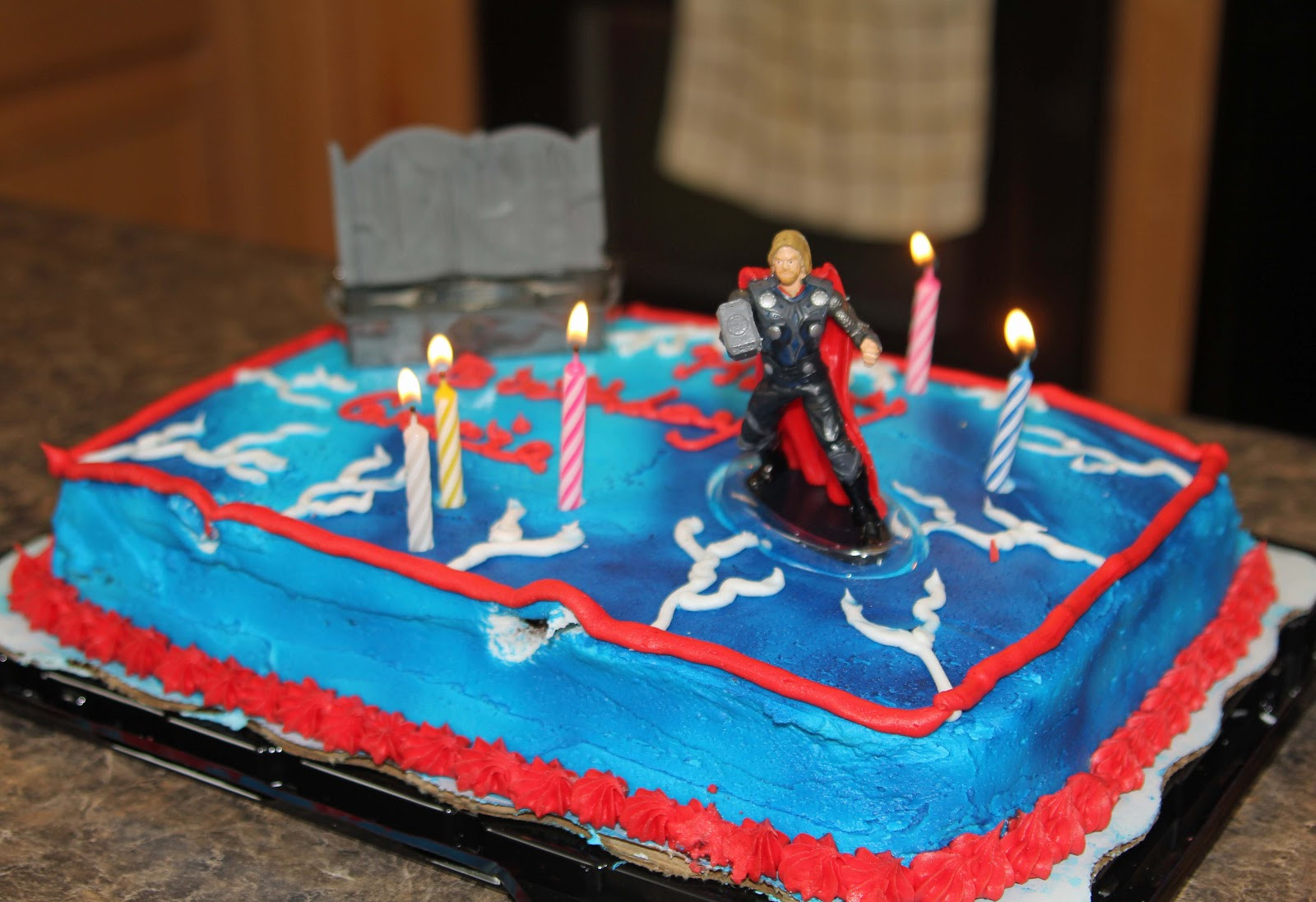 Thor Birthday Cake
 Newbry News Thor The Cake Choice