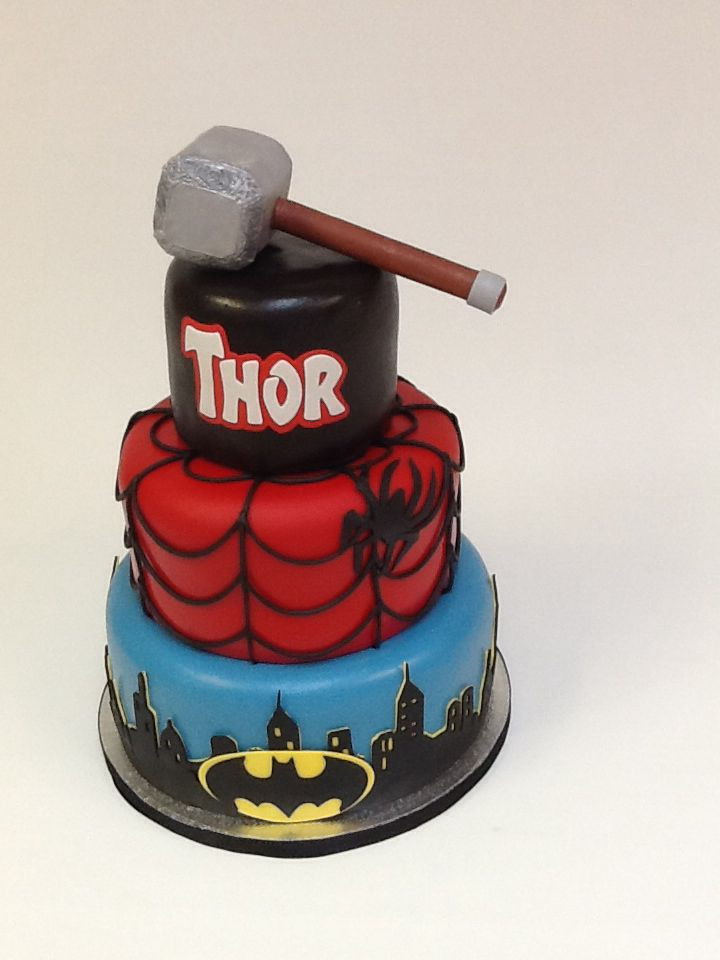 Thor Birthday Cake
 48 best images about Carrie s Groom s Cakes on Pinterest