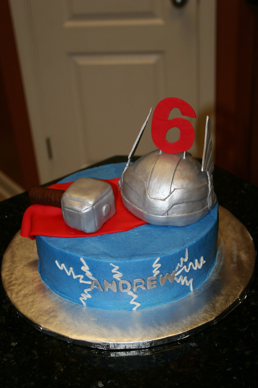Thor Birthday Cake
 Thor Cake CakeCentral
