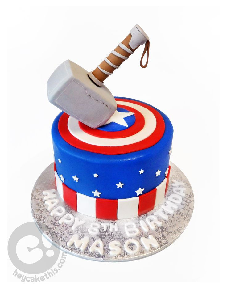 Thor Birthday Cake
 Thor Birthday Cakes