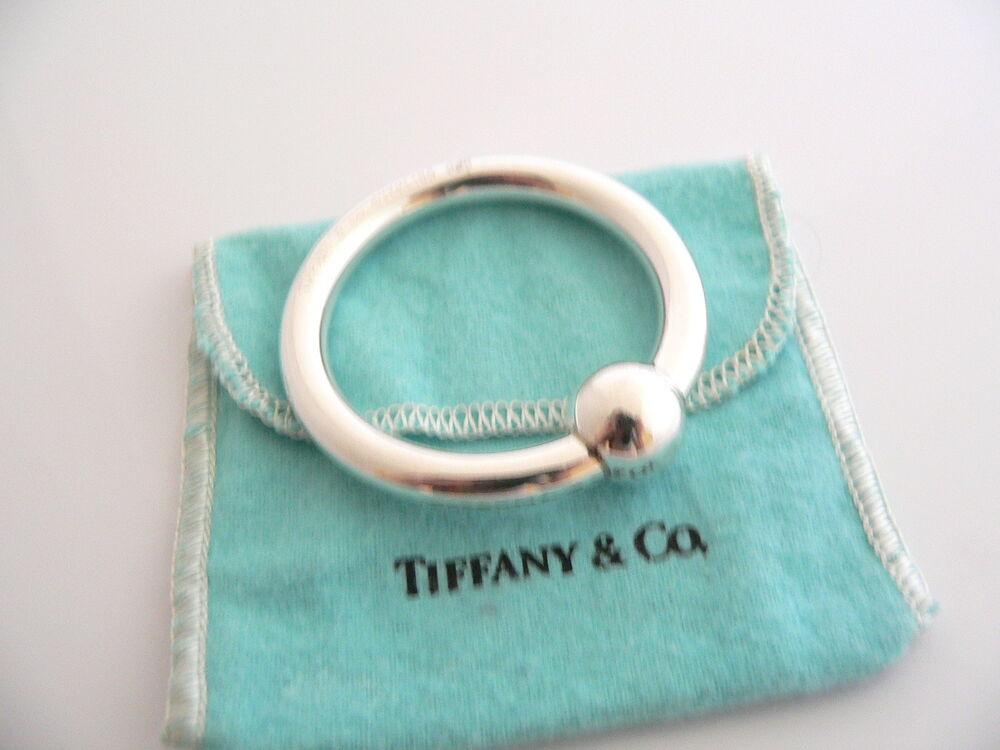 Tiffany &amp; Co Baby Gifts
 Tiffany & Co Sterling Silver Circle Baby Rattle Teether