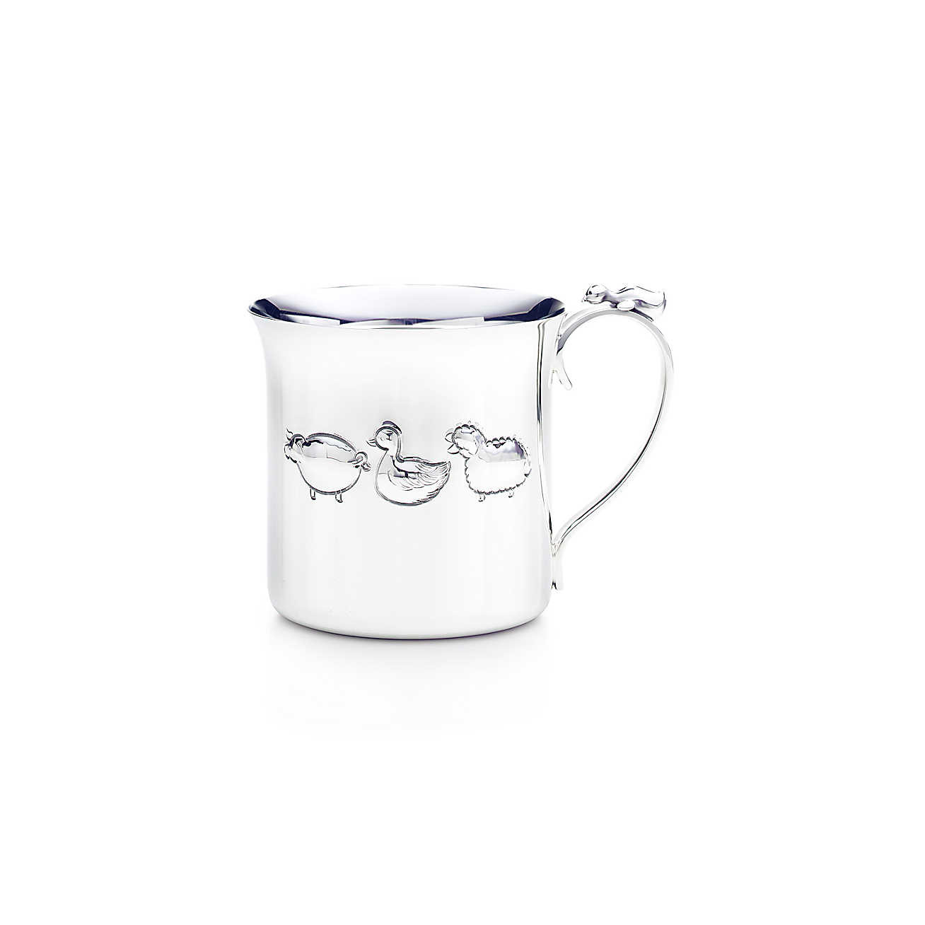 Tiffany &amp; Co Baby Gifts
 Tiffany Farm baby cup in sterling silver