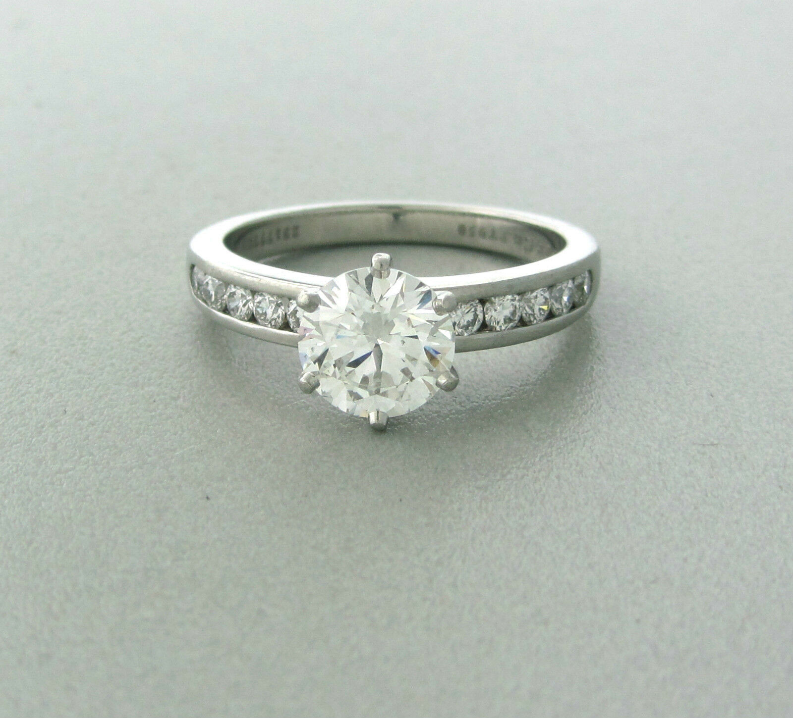 Tiffany Diamond Rings
 Tiffany & Co Platinum 1 50ct G VS2 Diamond Engagement Ring