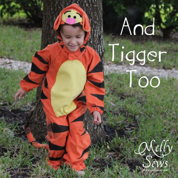 Tigger Costume DIY
 The Ghosts of Halloweens Past Melly Sews