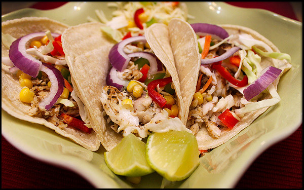 Tilapia Fish Taco Recipes
 Southwestern Tilapia Tacos