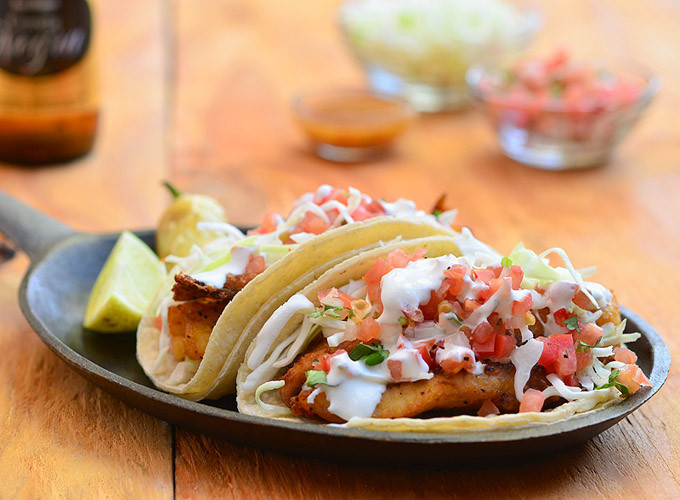 Tilapia Fish Taco Recipes
 Blackened Tilapia Fish Tacos ion Rings & Things