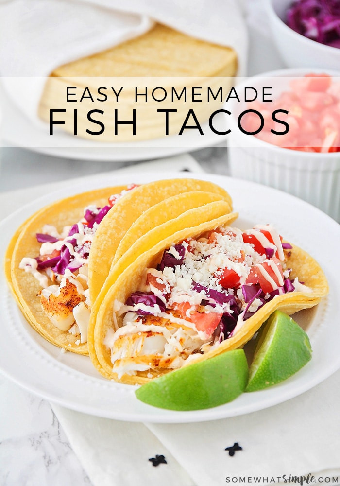 Tilapia Fish Taco Recipes
 EASIEST Baked Tilapia Fish Tacos Recipe