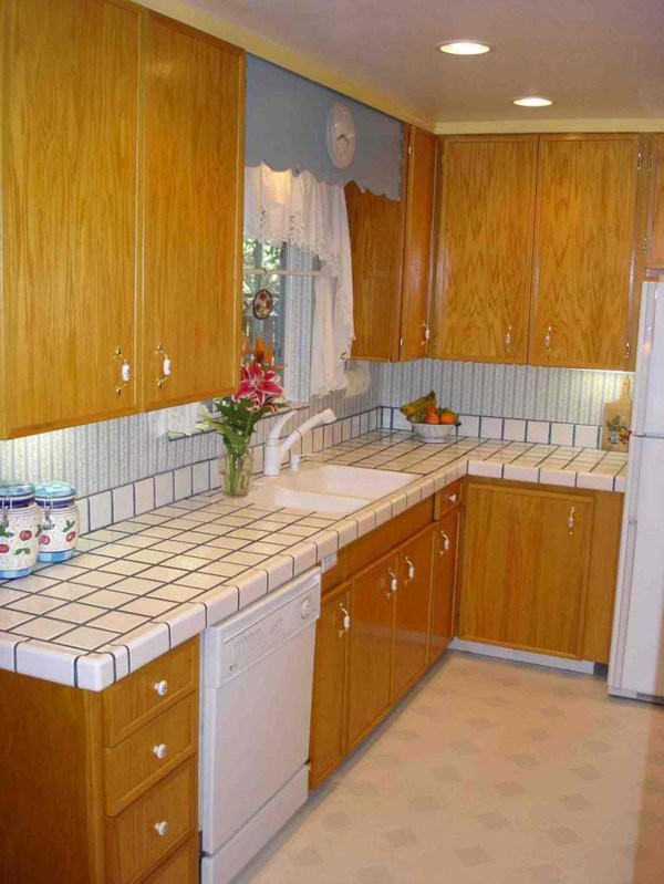 Tiled Kitchen Counters
 20 of Simple Tile Kitchen Countertops