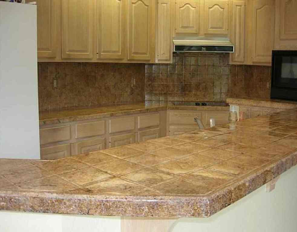 Tiled Kitchen Counters
 Best Materials for Kitchen Countertops