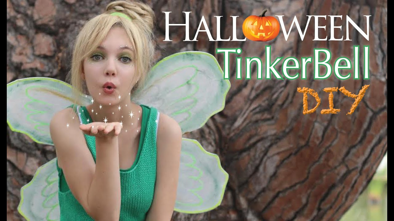 Tinkerbell Costume DIY
 DIY HALLOWEEN COSTUME Super Easy Cheap Tinker Bell