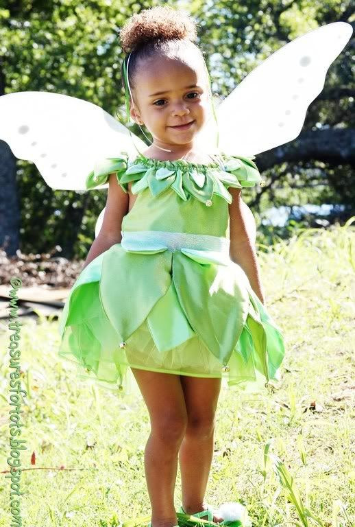 Tinkerbell Costume DIY
 Tinker Bell costume