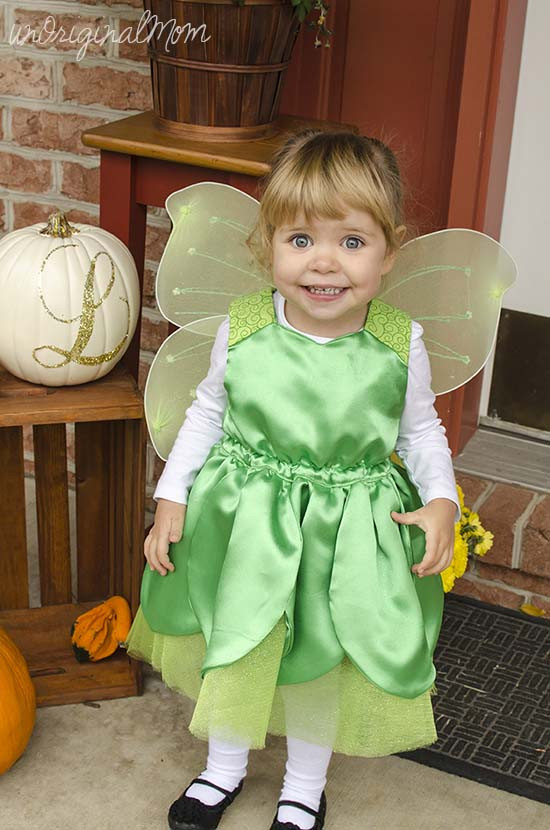 Tinkerbell Costume DIY
 Toddler Tinkerbell Costume unOriginal Mom