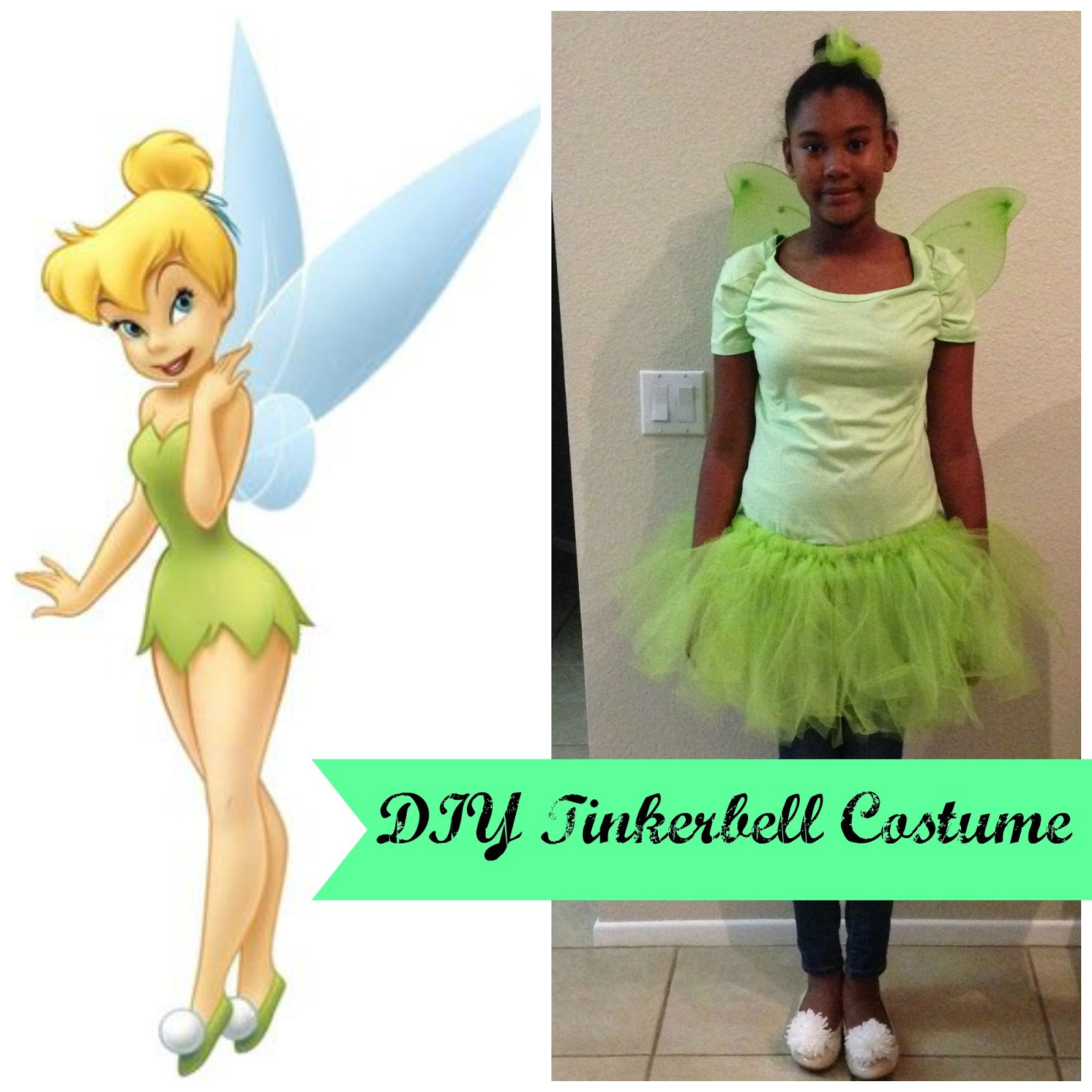 Tinkerbell Costume DIY
 Adventures in DIY DIY Peter Pan Group Costumes All of