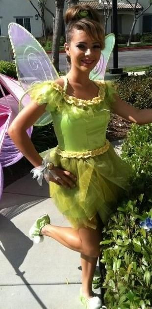 Tinkerbell Costume DIY
 Pin on DIY Tinker Bell Costume ideas