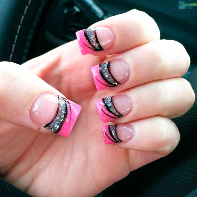 Tip Nail Designs
 21 Hot French Tip Nails To Copy