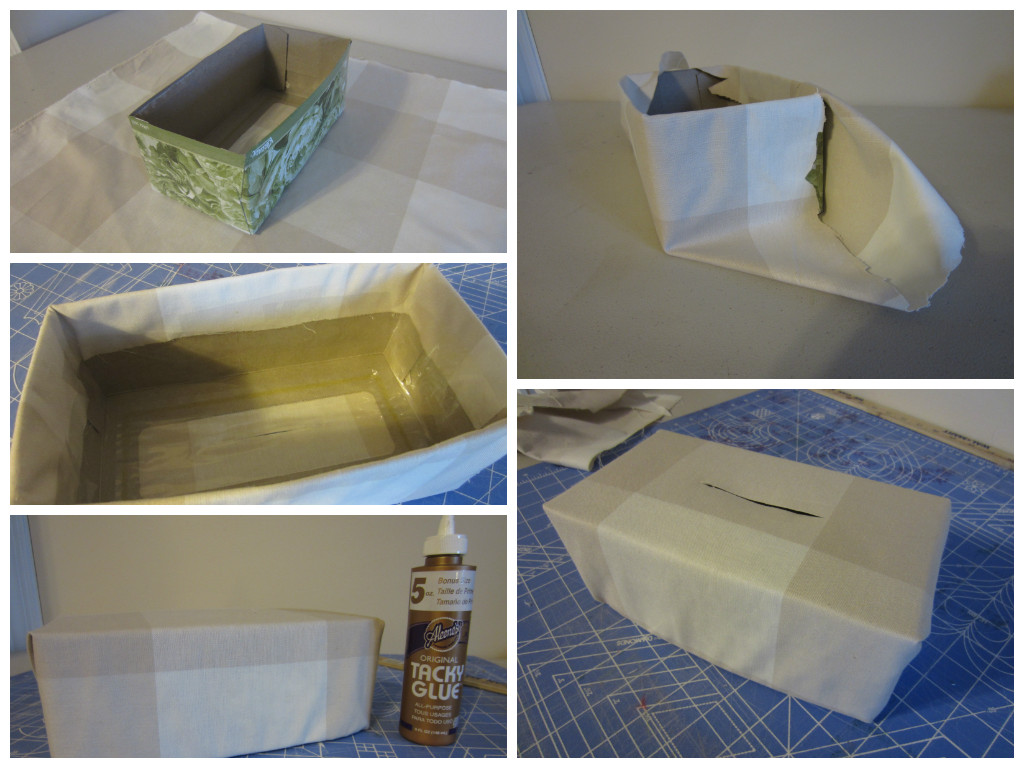 Tissue Box Cover DIY
 DIY tissue box cover