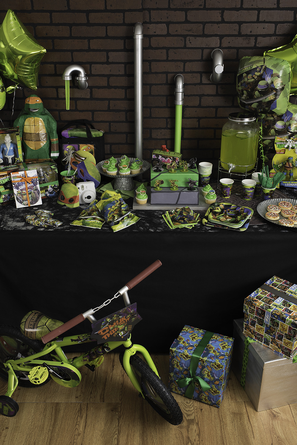Tmnt Birthday Party
 How to Throw a Sewer Slammin TMNT Birthday Party