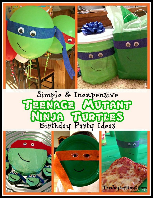 Tmnt Birthday Party
 Teenage Mutant Ninja Turtles Birthday Party Ideas