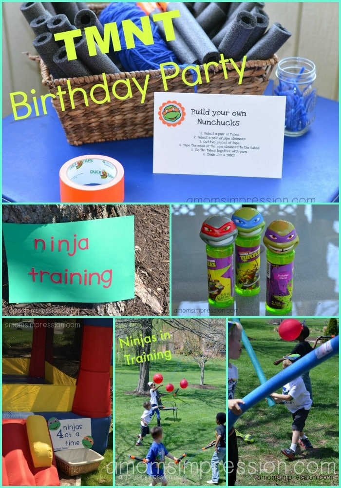 Tmnt Birthday Party
 Teenage Mutant Ninja Turtles Birthday Party Part 3 The