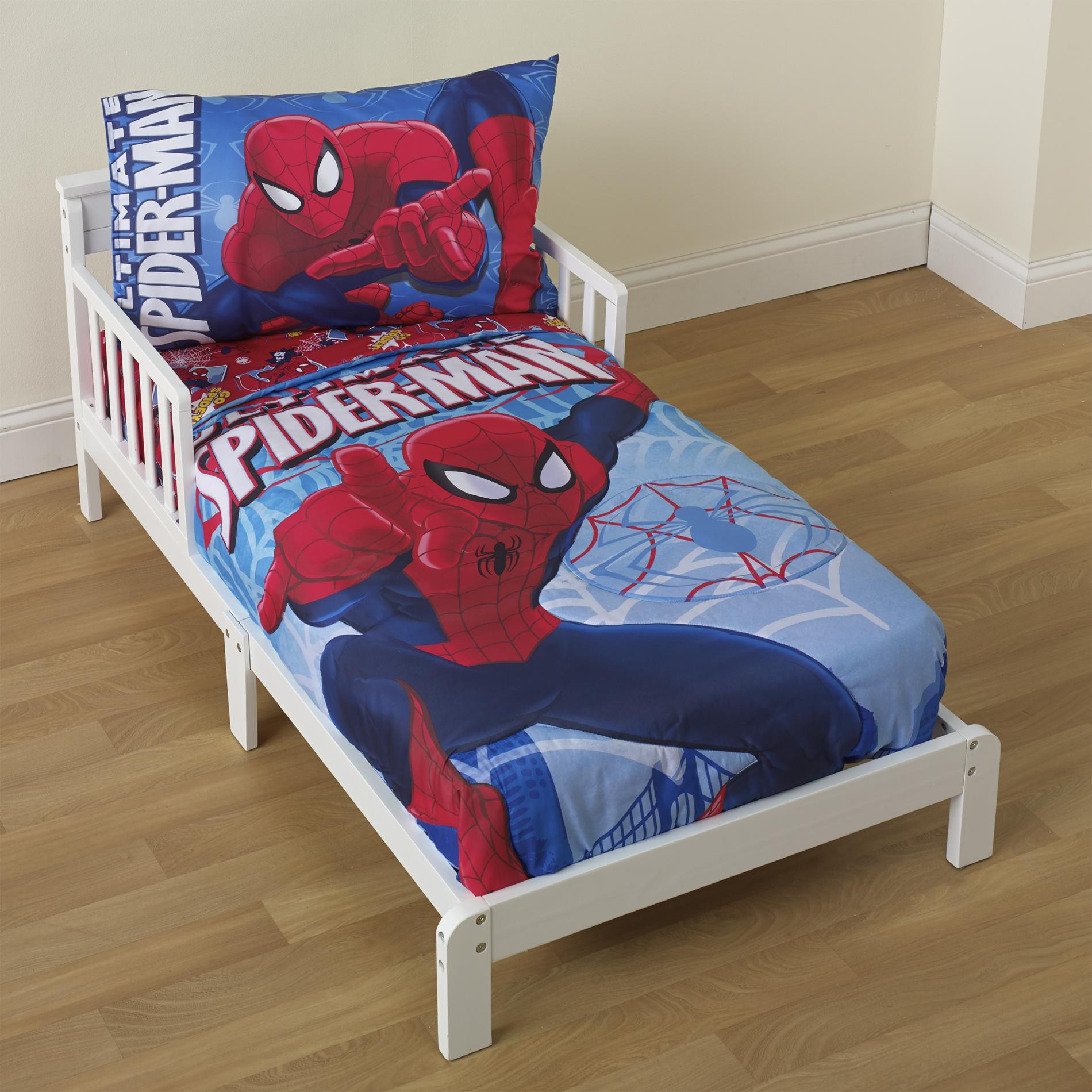 Toddler Bedroom Set For Boys
 Marvel Toddler Boy s 4 Piece Bedding Set Baby Baby