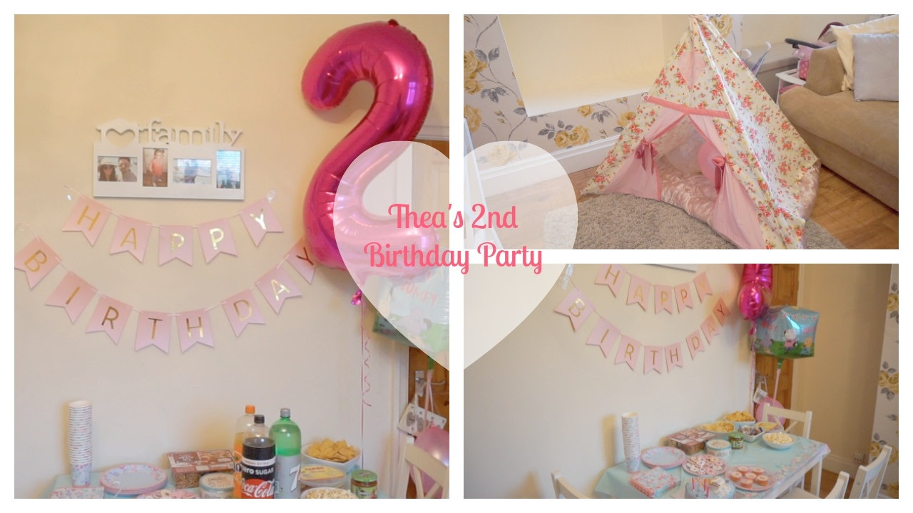 Toddler Girls Birthday Party Ideas
 THEA S 2ND BIRTHDAY PARTY