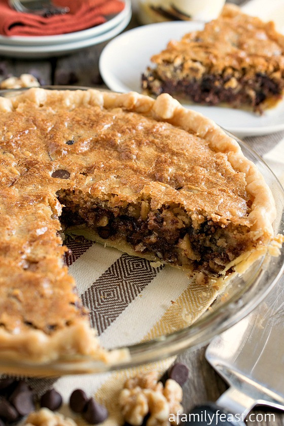 Tollhouse Pie Recipes
 Toll House Chocolate Chip Pie A Family Feast