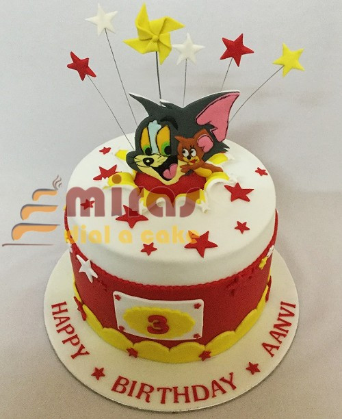 Tom Thumb Birthday Cakes
 line Customized cakes Delivery I Bangalore l Theme Cakes