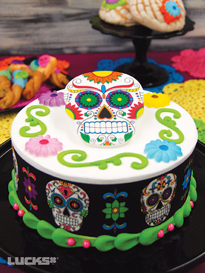 Tom Thumb Birthday Cakes
 Item number DIADELOSMUERTOSDAISIESCAKE