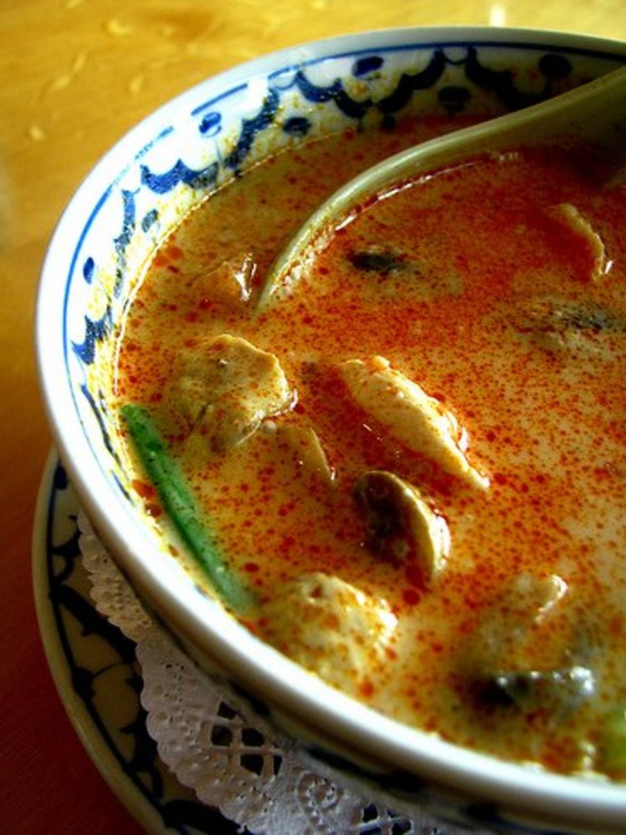 Tom Yum Chicken Soup
 Tom Yum Gai Thai Spicy Chicken Soup Recipe