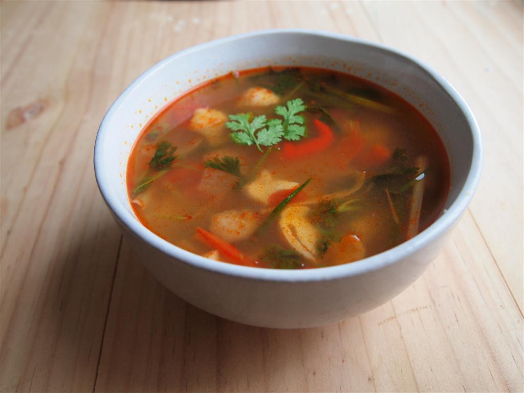 Tom Yum Chicken Soup
 I Love Thai Recipes Spicy Sour Soup with Chicken Tom Yum