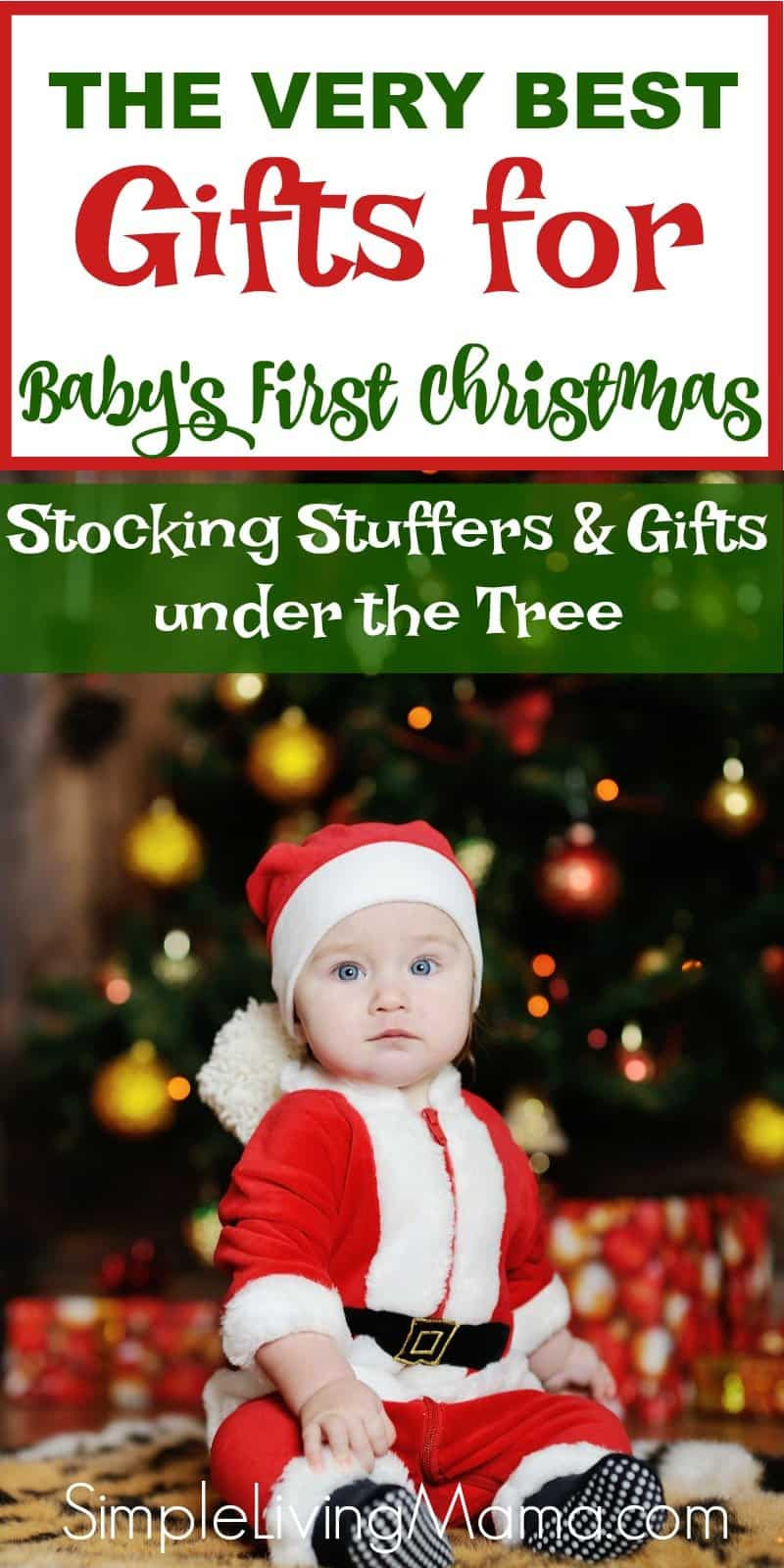 Top Baby Christmas Gifts 2015
 Gift Ideas for Baby s First Christmas Simple Living Mama