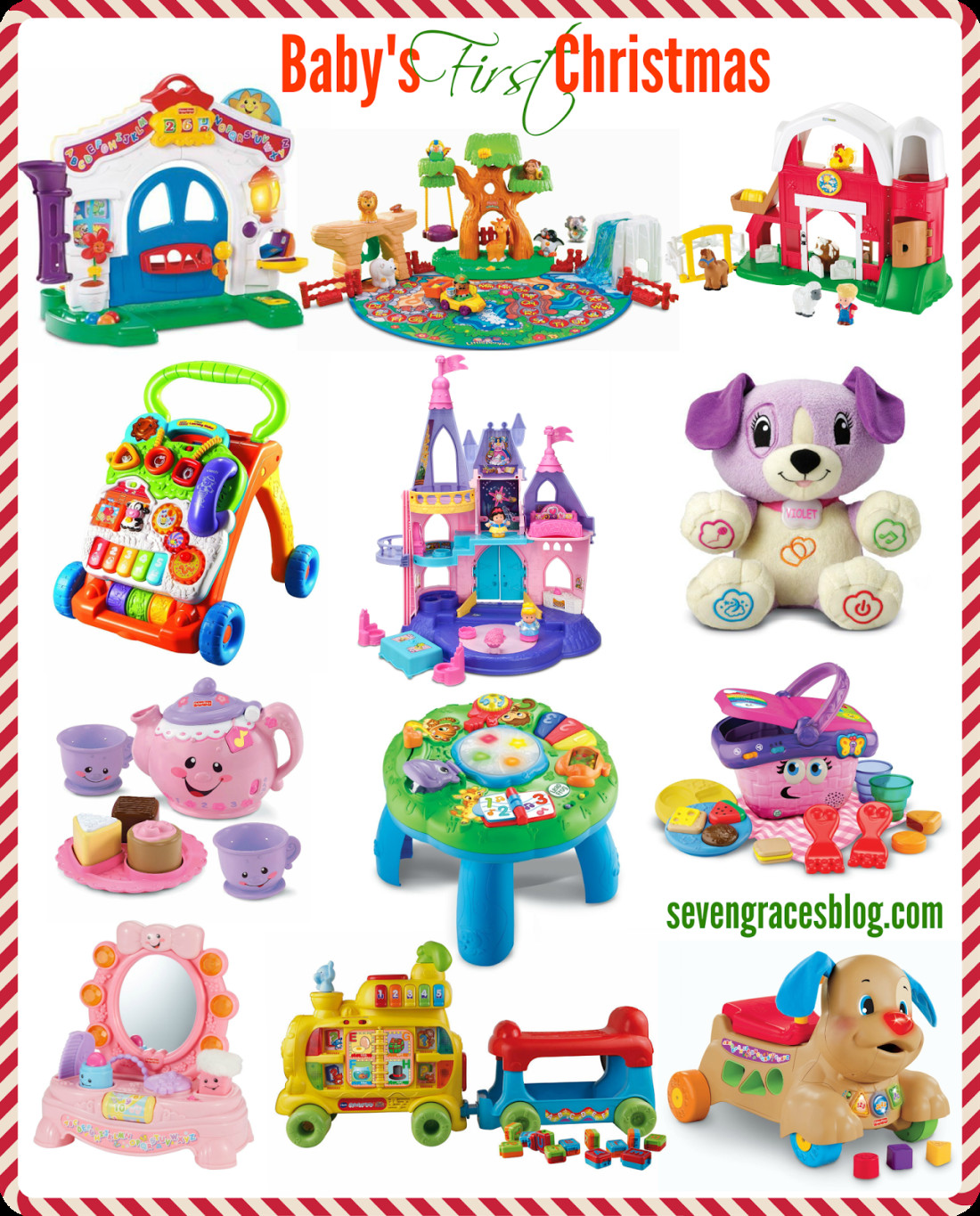 Top Baby Christmas Gifts 2015
 Best Gifts for Baby s First Christmas Seven Graces