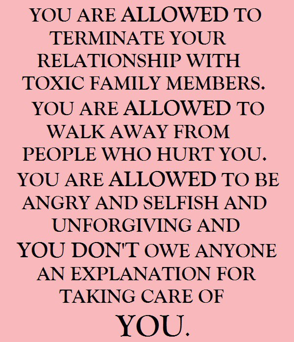 Toxic Family Quotes
 QUOTES TOXIC FAMILY image quotes at relatably
