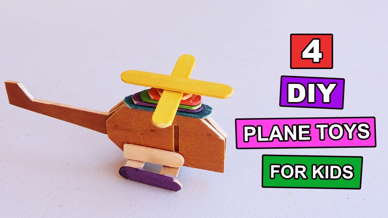 Toys Kids Can Make
 4 DIY Plane Toys you can make at home