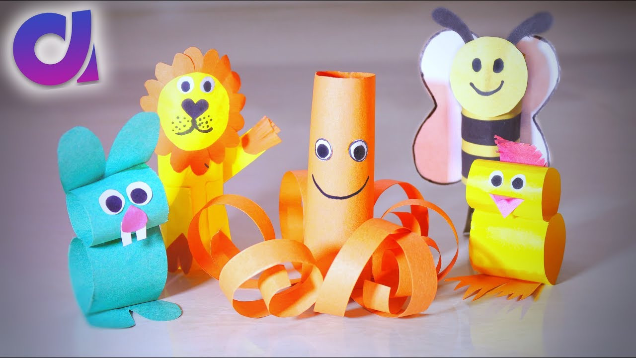 Toys Kids Can Make
 5 COOLEST PAPER TOYS FOR KIDS you can make at home