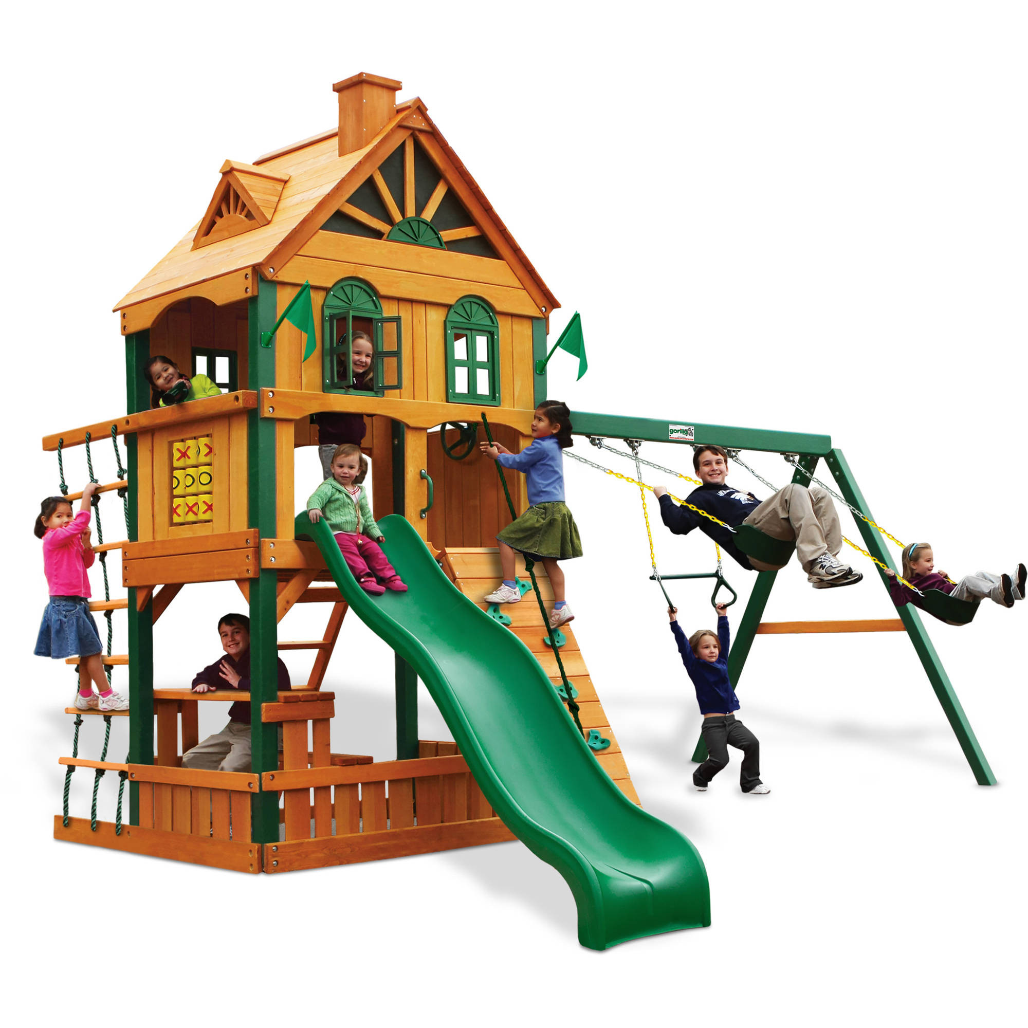 Toys R Us Backyard Playsets
 Ideas Happy Kidsplay With Wooden Swing Sets Clearance