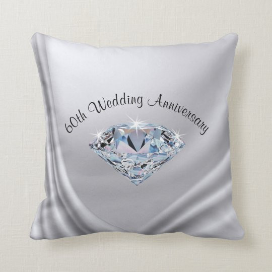 Traditional 60th Birthday Gifts
 60th Wedding Anniversary Gifts Traditional Pillow
