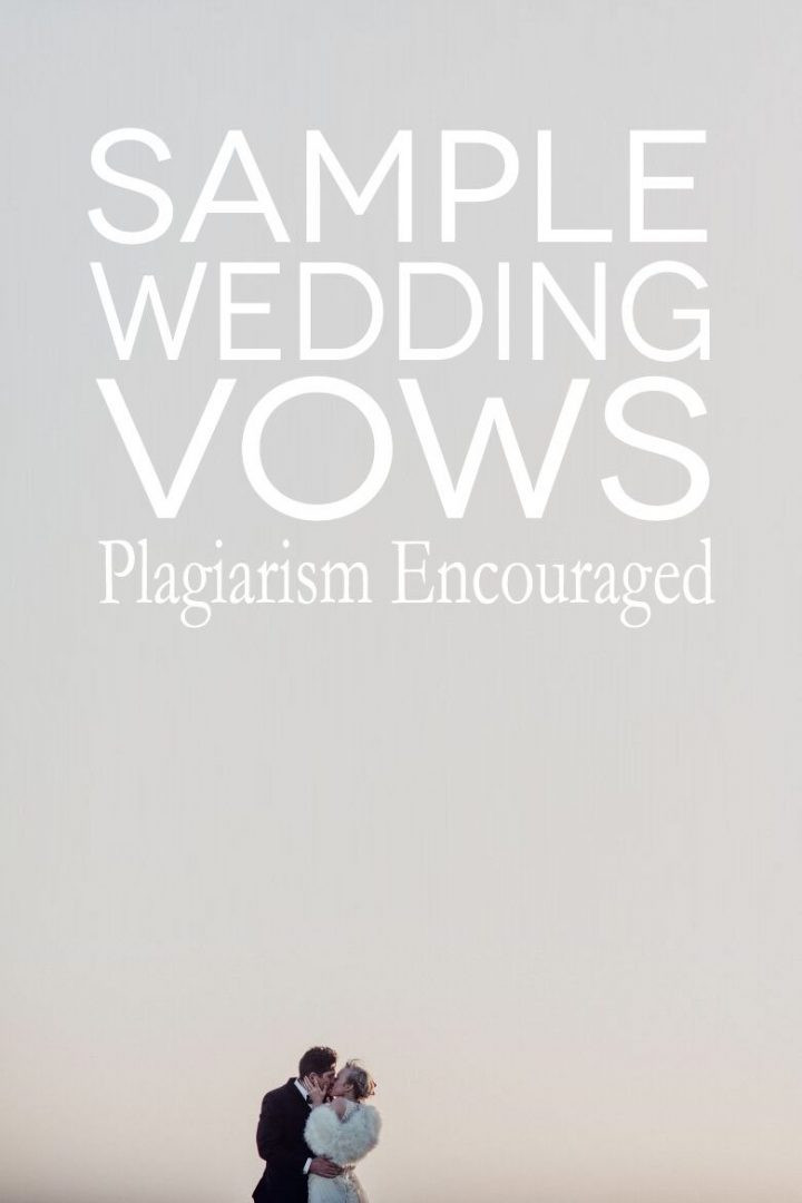 Traditional Baptist Wedding Vows
 Others Sensational Non Traditional Wedding Vows Ideas